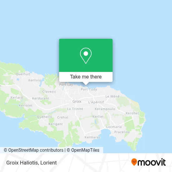 Groix Haliotis map