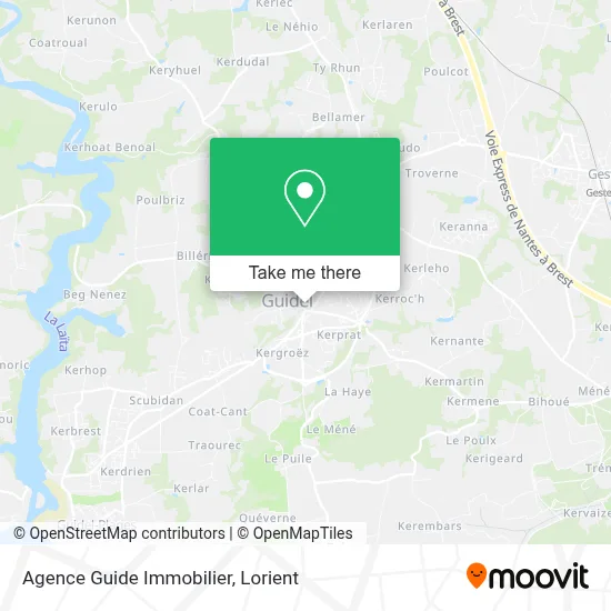 Agence Guide Immobilier map