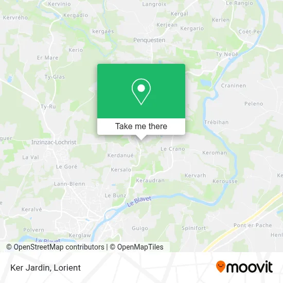 Ker Jardin map