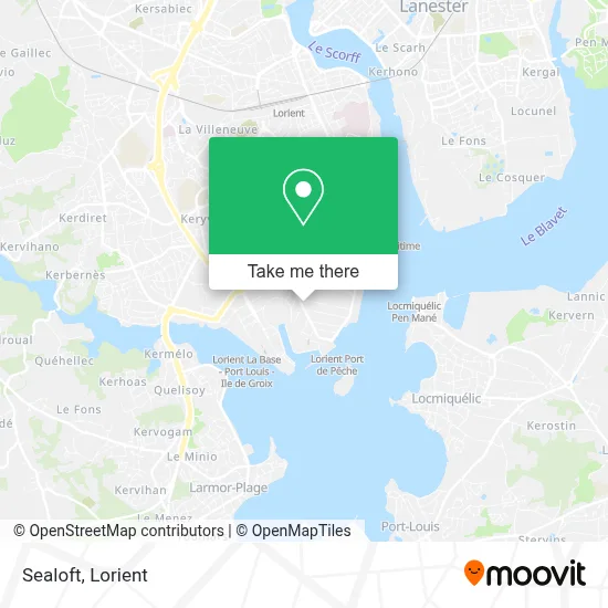 Sealoft map