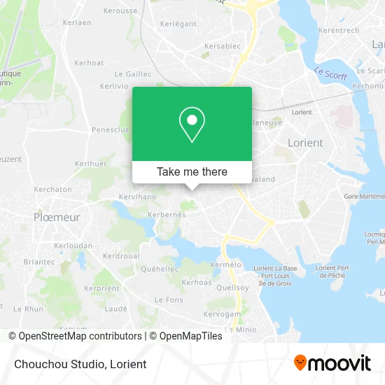 Chouchou Studio map