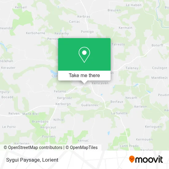 Sygui Paysage map
