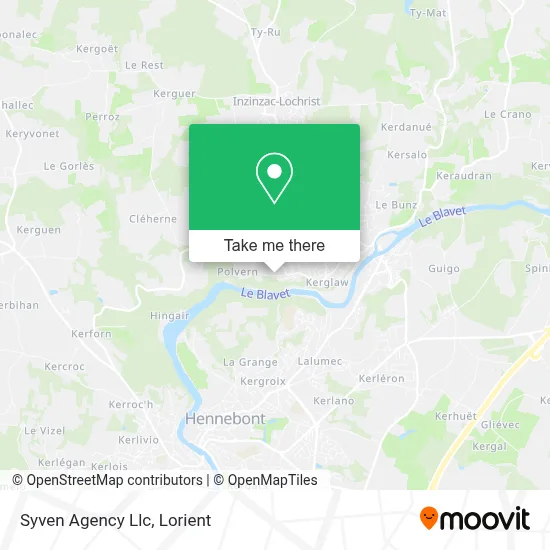 Syven Agency Llc map