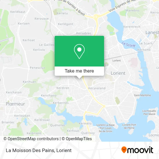 La Moisson Des Pains map