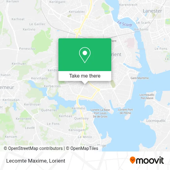 Lecomte Maxime map