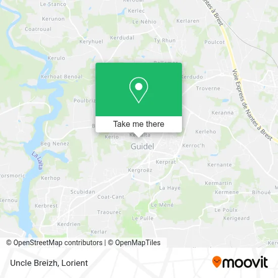 Uncle Breizh map