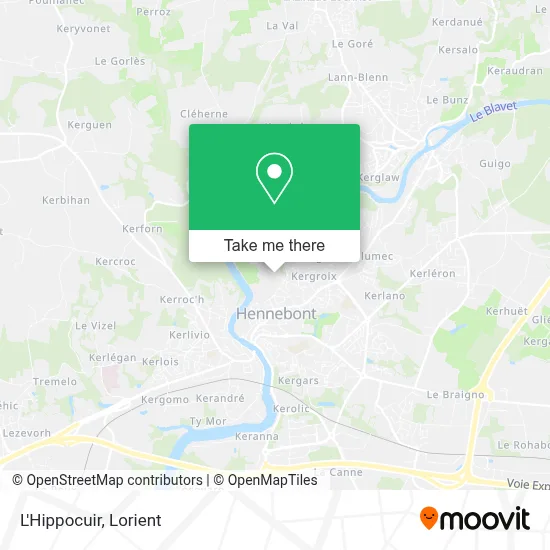 L'Hippocuir map