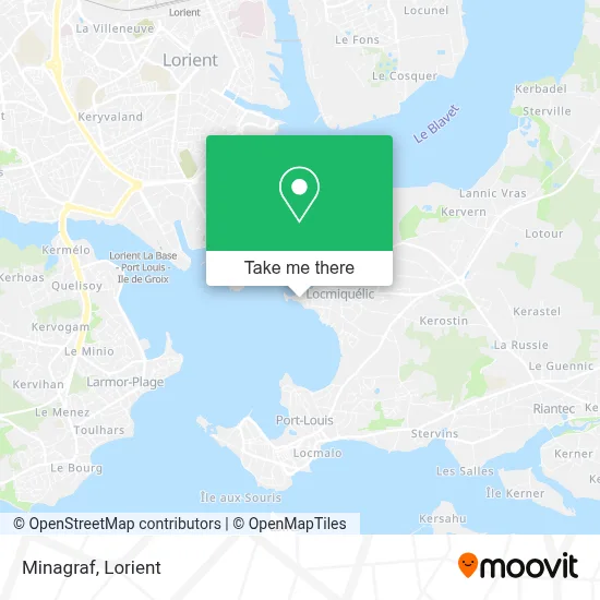 Minagraf map