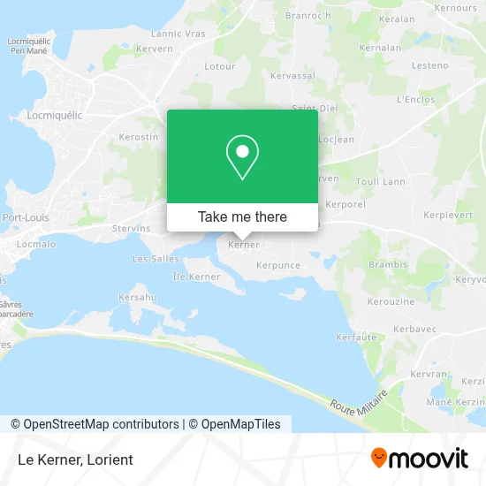 Le Kerner map