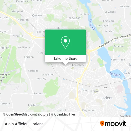 Alain Afflelou map