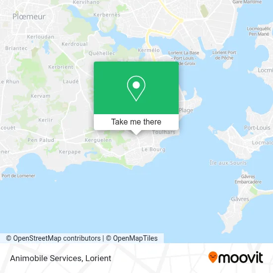 Animobile Services map