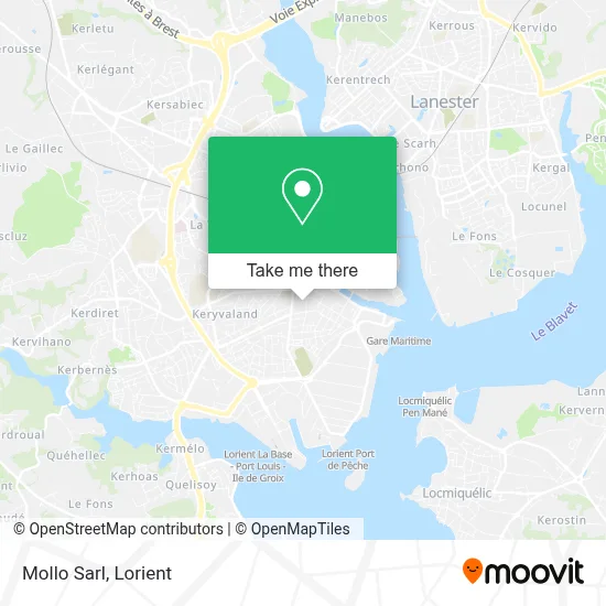 Mollo Sarl map
