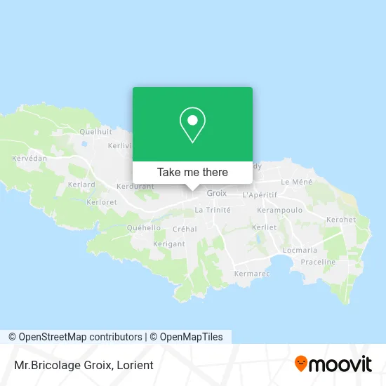 Mr.Bricolage Groix map