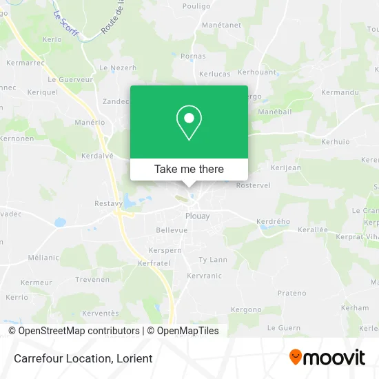 Carrefour Location map