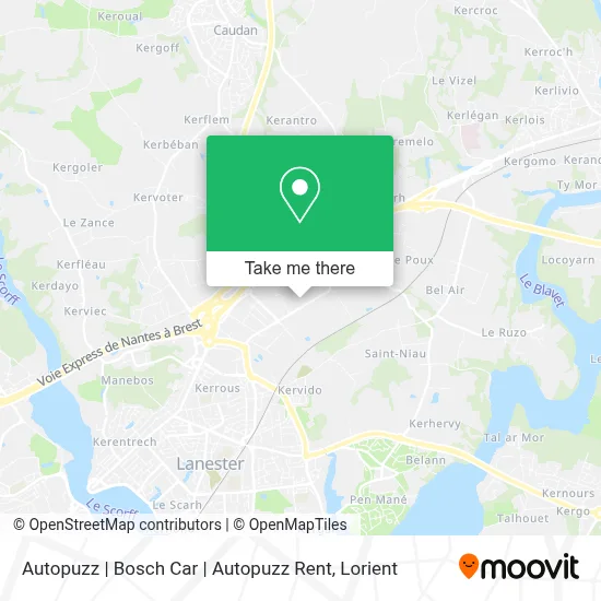 Autopuzz | Bosch Car | Autopuzz Rent map