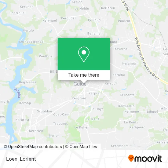 Loen map