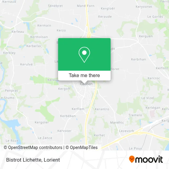 Bistrot Lichette map