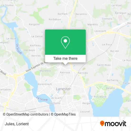 Jules map