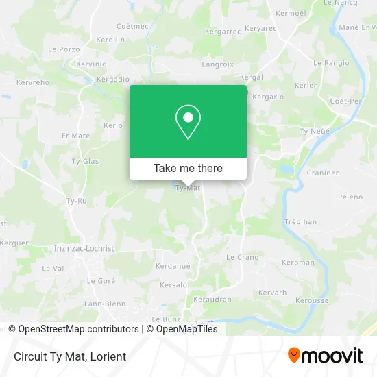 Circuit Ty Mat map