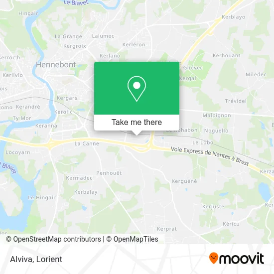 Alviva map