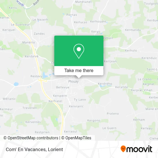 Com' En Vacances map