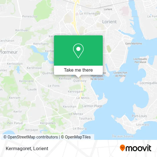 Kermagoret map