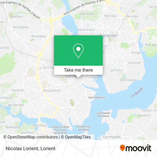 Nicolas Lorient map