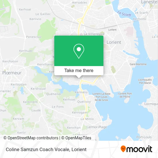 Coline Samzun Coach Vocale map