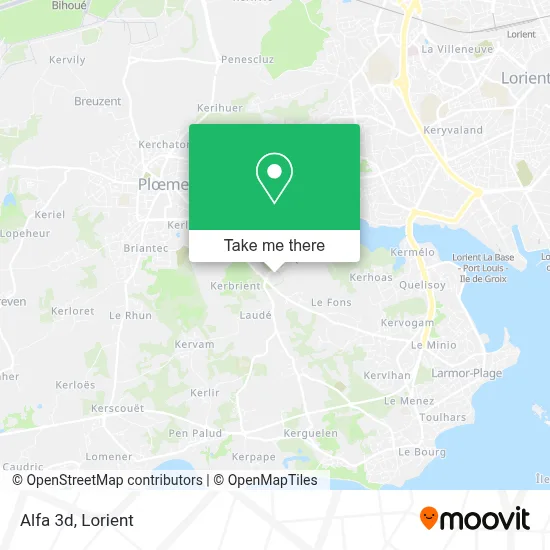 Alfa 3d map