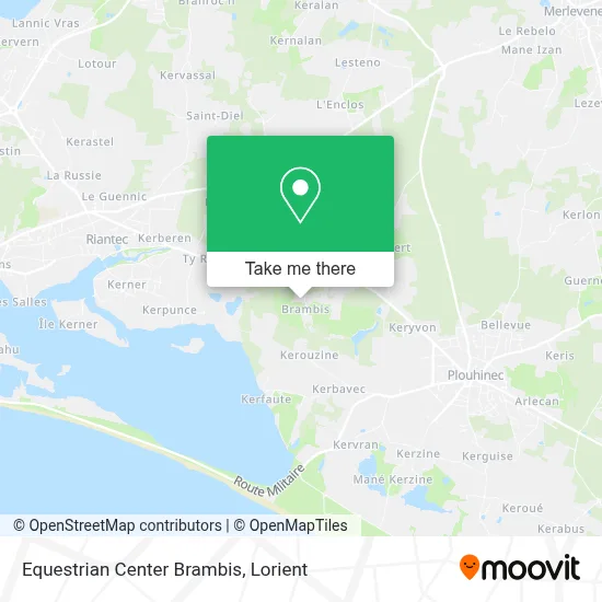 Equestrian Center Brambis map