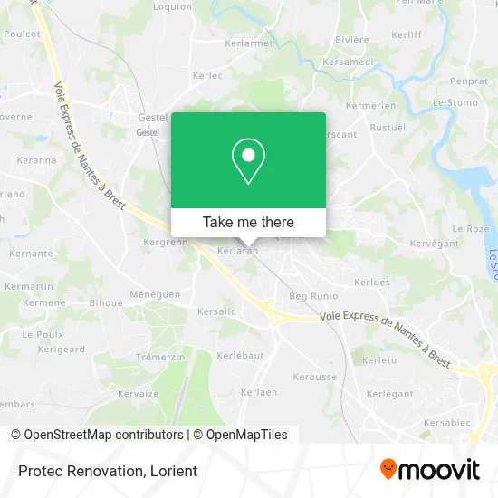 Protec Renovation map