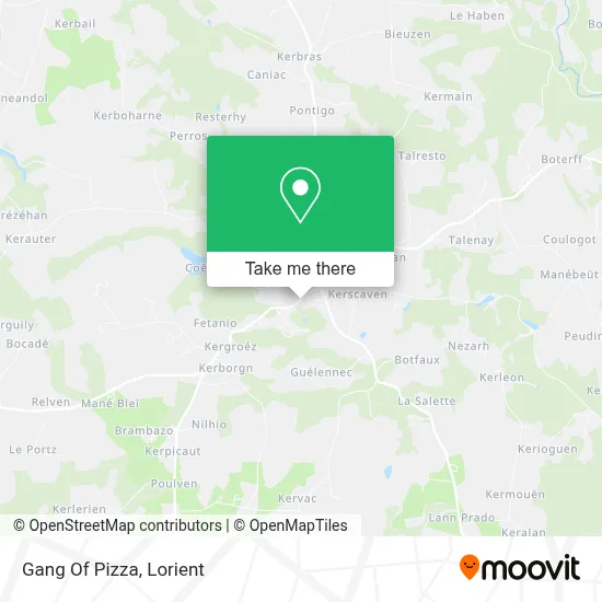 Gang Of Pizza map