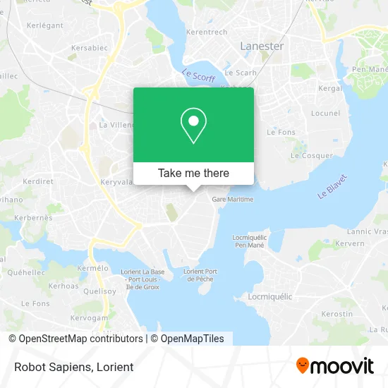 Robot Sapiens map