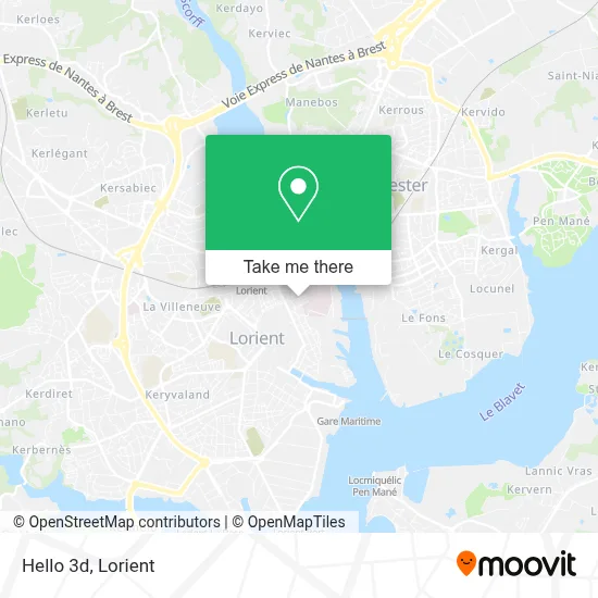 Hello 3d map