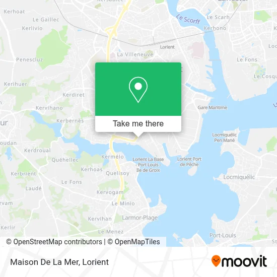 Maison De La Mer map