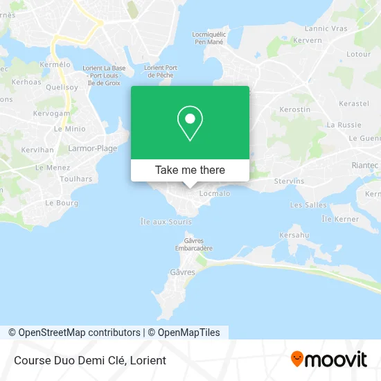 Course Duo Demi Clé map