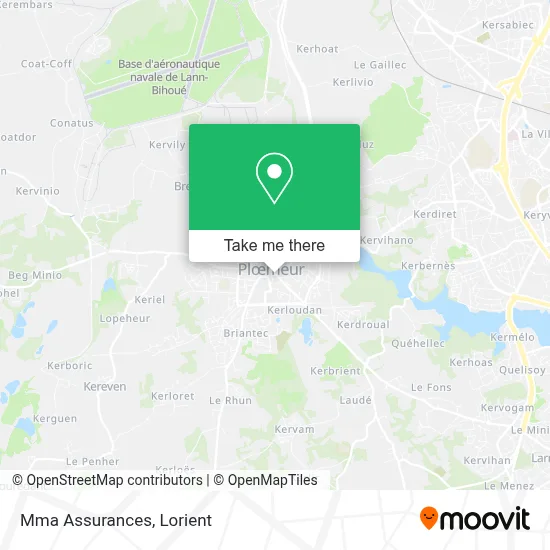 Mma Assurances map
