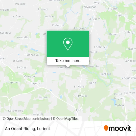 An Oriant Riding map