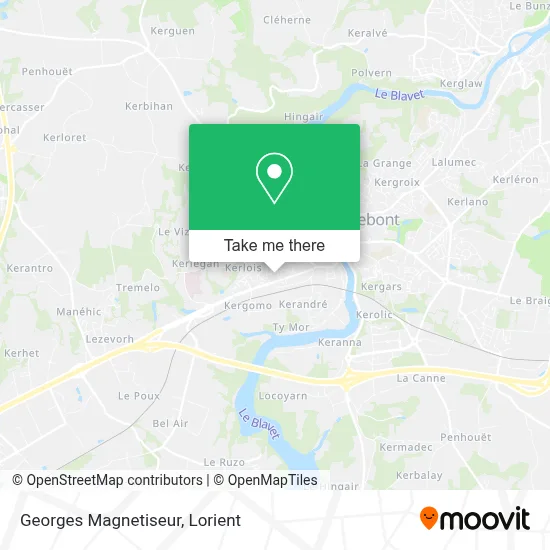 Georges Magnetiseur map