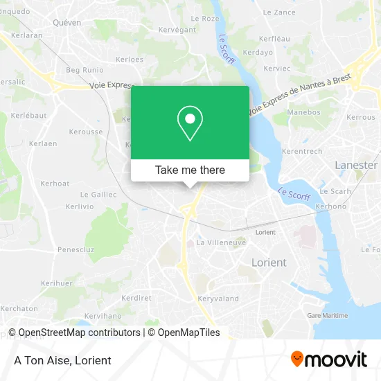 A Ton Aise map