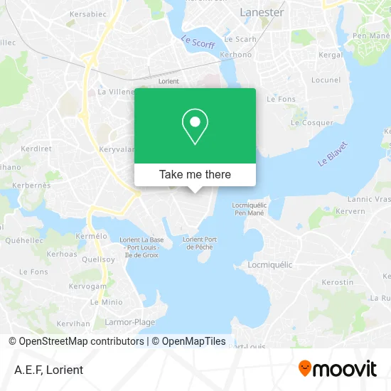 A.E.F map