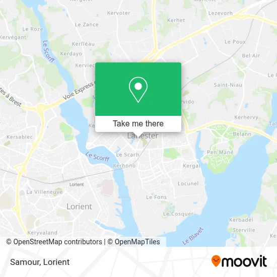 Samour map