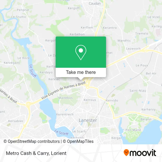 Metro Cash & Carry map
