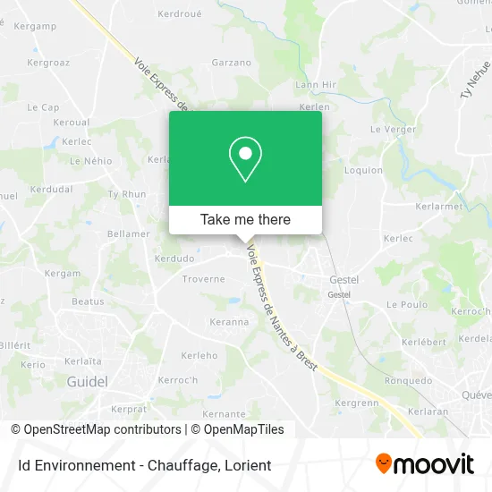 Id Environnement - Chauffage map