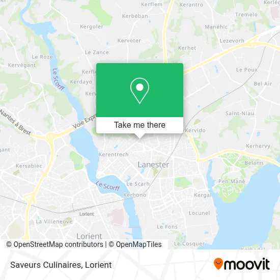 Saveurs Culinaires map