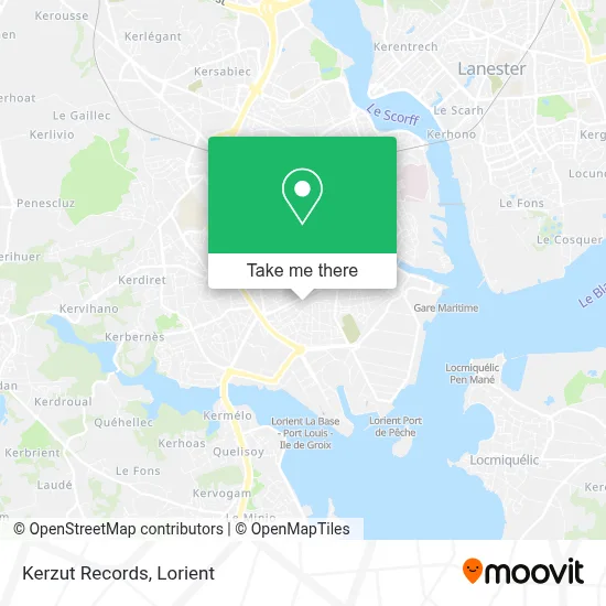 Kerzut Records map