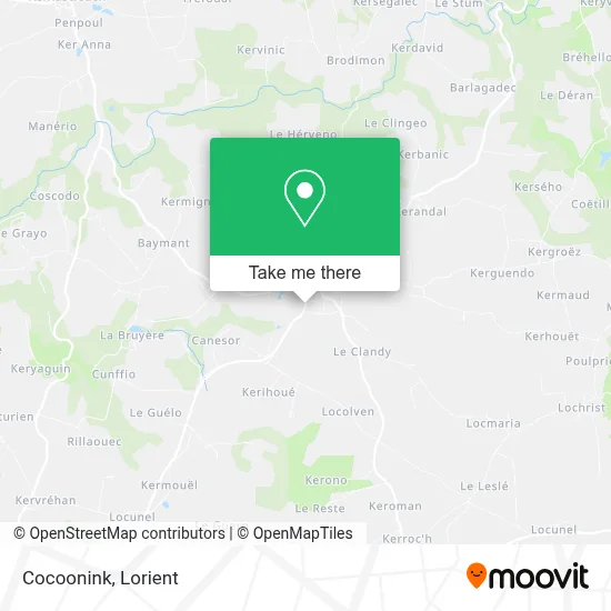 Cocoonink map