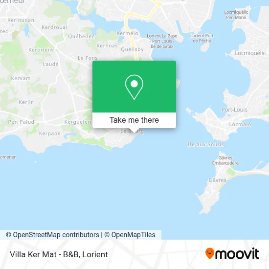 Villa Ker Mat - B&B map