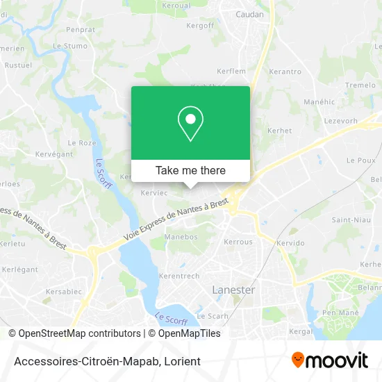 Accessoires-Citroën-Mapab map
