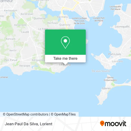 Jean-Paul Da Silva map
